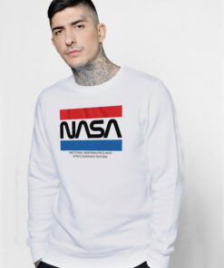 Nasa Stripes Merch Sweatshirt