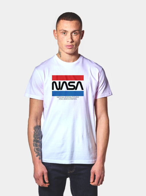 Nasa Stripes Merch T Shirt