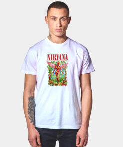 Nirvana Forest In Utero Single Sided World Tour T Shirt