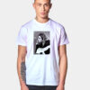 Nirvana Kurt Cobain Smoking Photo T Shirt