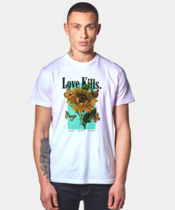 Novelty Love Kills Graphic T Shirt