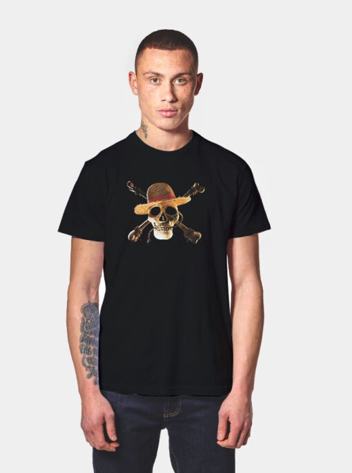 One Piece Straw Hats Live Action Jolly Roger T Shirt