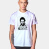 Pablo Escobar Mugshot Art Love Logo T Shirt