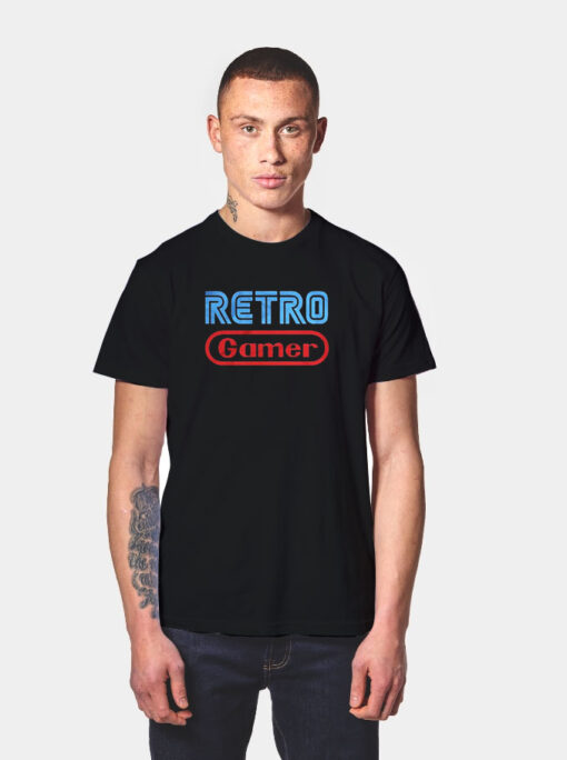 Retro Gamer Tribute Vintage T Shirt