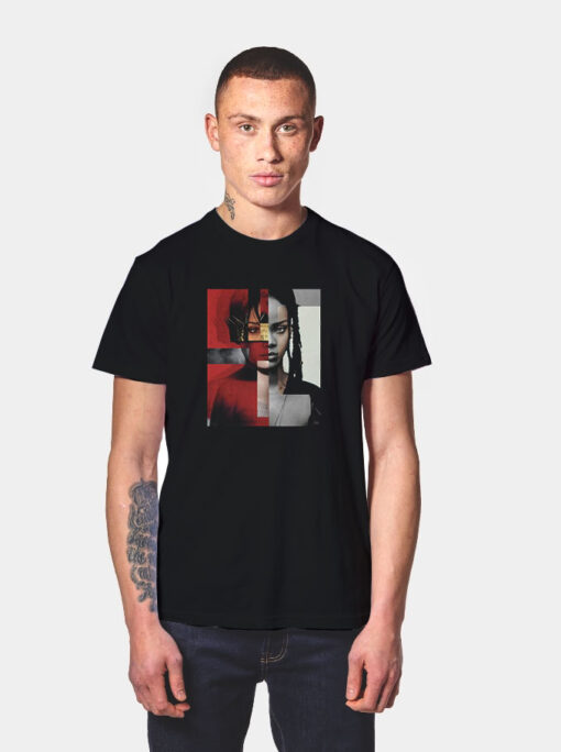 Rihanna Album Collage T Shirt