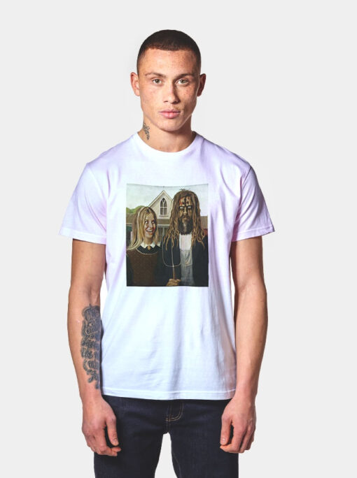 Rob And His Wife Zombie Halloween Vintage T Shirt