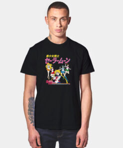 Sailor Moon Scouts Kanji T Shirt