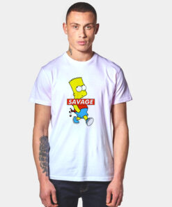 Savage Bart Simpson Funny T Shirt