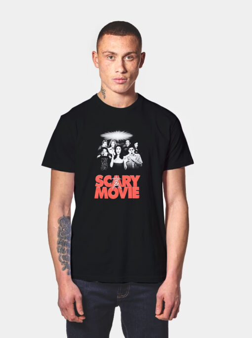 Scary Horror Movie Film Poster T Shirt