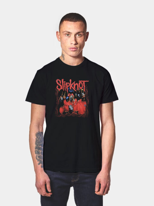 Slipknot Band Frame Vintage T Shirt