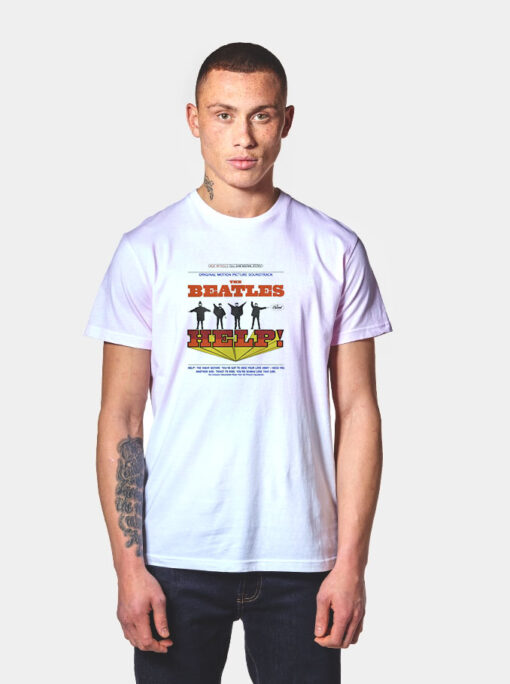 The Beatles x Section 119 Help Album T Shirt