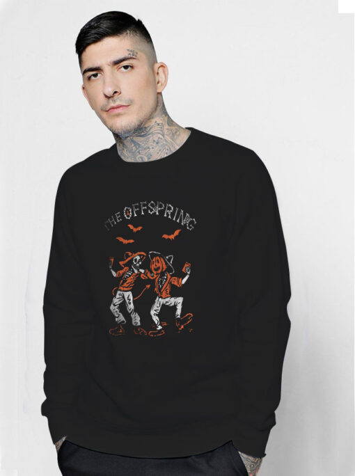 The Offspring Skeleton and Pumpkin Dance Sweatshirt