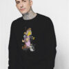 The Simpsons Crazy Cat Lady Sweatshirt