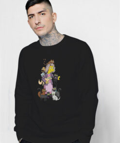 The Simpsons Crazy Cat Lady Sweatshirt