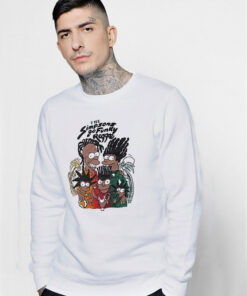 The Simpsons Go Funky Reggae Sweatshirt