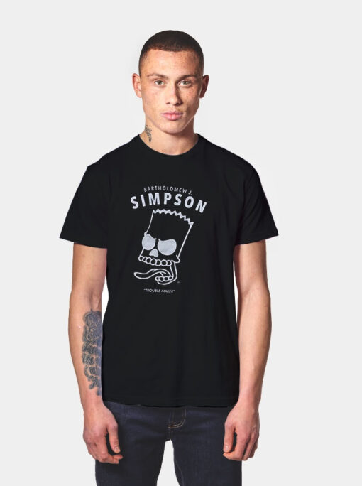 The Simpsons X Neff Bartholomew T Shirt