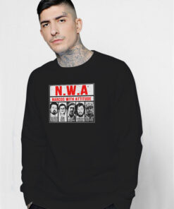 The Top NWA Narcos With Attitude Sweatshirt