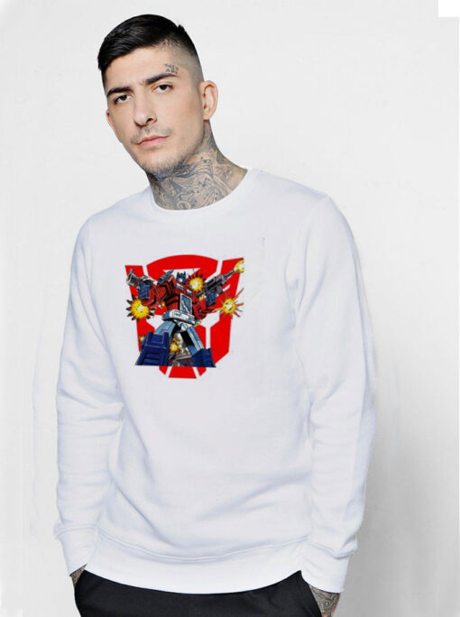 Transformers Cybertron Optimus Prime Sweatshirt