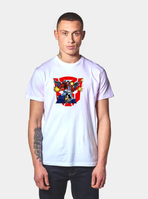 Transformers Cybertron Optimus Prime T Shirt