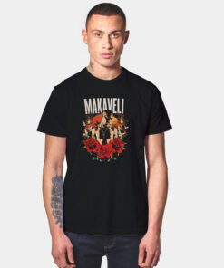 Tupac Makaveli Roses Photo Vintage T Shirt