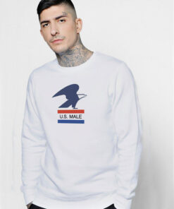 U.S Male Mail Logo And Hilarious Sweatshirt