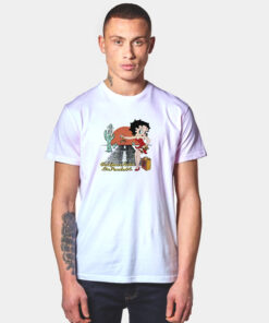 Vintage 1994 Betty Boop Cartoon Get Your Kicks On Route 66 T Shirt