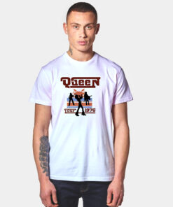 Vintage Queen 76 Tour Silhouettes T Shirt