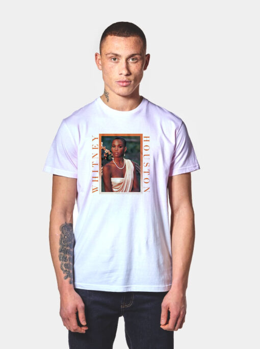 Whitney Peachy Border Vintage T Shirt