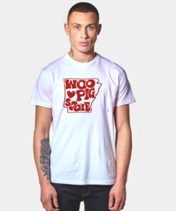 Woo Pig Sooie State Heart T Shirt