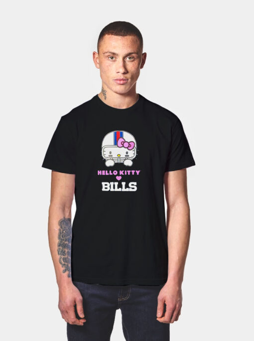 Buffalo Bills Hello Kitty T Shirt