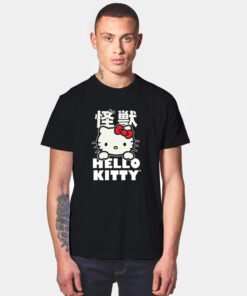 Chant God Hello Kitty Kaiju T Shirt