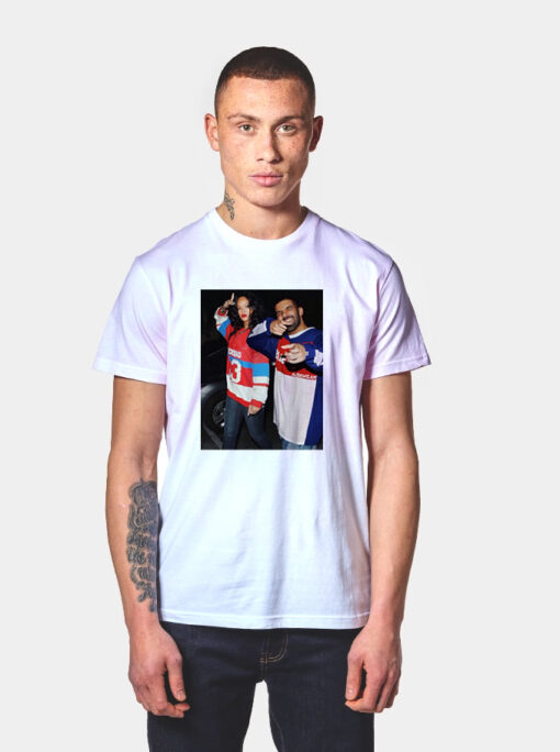 Drake And Rihanna Photo Graphic T Shirt