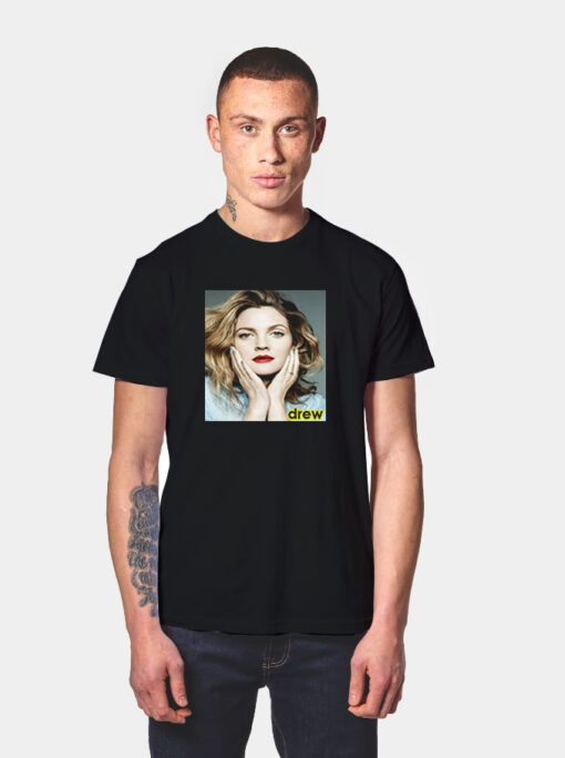 Drew Barrymore Justin Bieber T Shirt