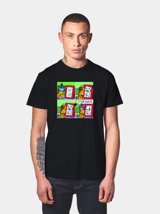 Garfield Mirror T Shirt