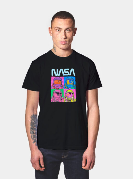 NASA Astronauts Colorful T Shirt