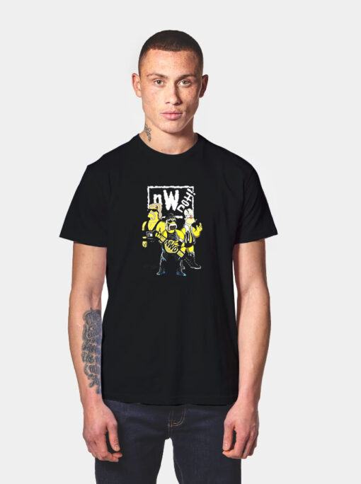 NWO Hulk Hogan Simpson Parody T Shirt