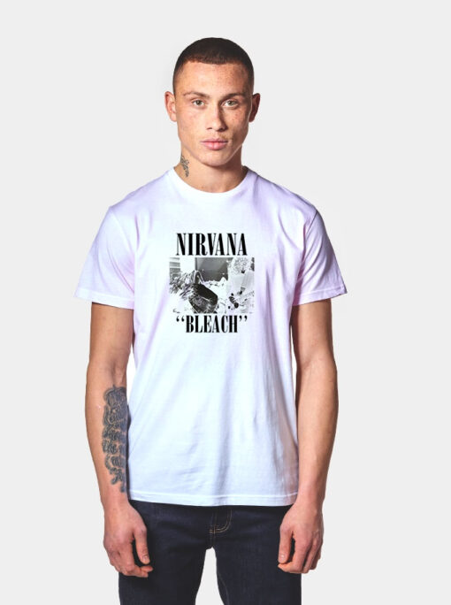 Nirvana Bleach Kurt Cobain T Shirt