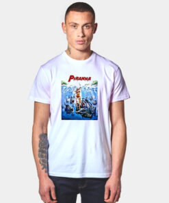 Piranha Jaws Parody T Shirt