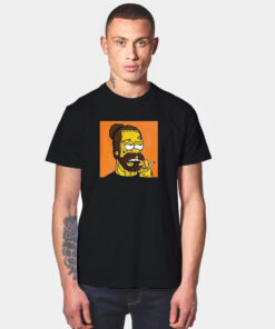 Post Malone Simpson Smoke T Shirt