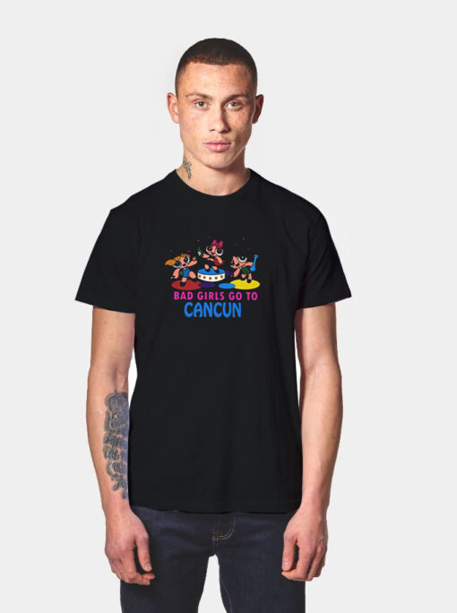 Powerpuff Girls Cancun Novelty T Shirt