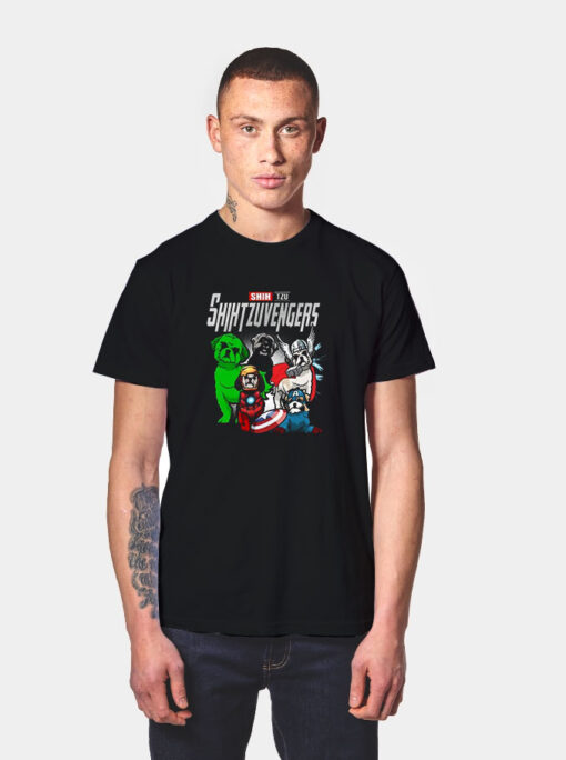 Shih Tzu Avengers Funny T Shirt