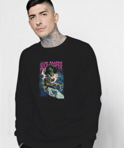 Alice Cooper Cartoon Vintage Sweatshirt