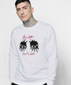 Alice Cooper Love It To Death Eyes Sweatshirt