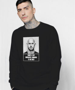 Andrew Tate Mugshot Free Top G Cobratate Sweatshirt