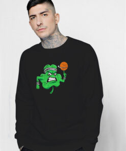 Angry Shamrock Boston Celtics Sweatshirt