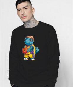 Basketball Squirtle Pokemon Sweatshirt