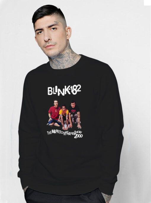 Blink 182 The Mark Tom and Travis Show Sweatshirt