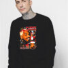 Chris Brown Wearing Santa Claus Hat Sweatshirt