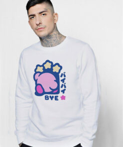 Cute Kirby Bye Funny Sweatshirt