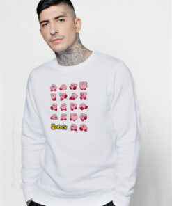 Cute Kirby Pose Sweatshirt